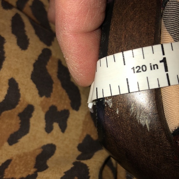 Burberry 41.5 US size 10 platform slides Nova check authentic made in Italy - Picture 16 of 16